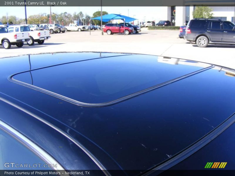 Black / Oak 2001 Toyota Camry LE