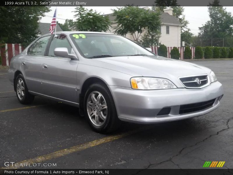 Satin Silver Metallic / Ebony 1999 Acura TL 3.2