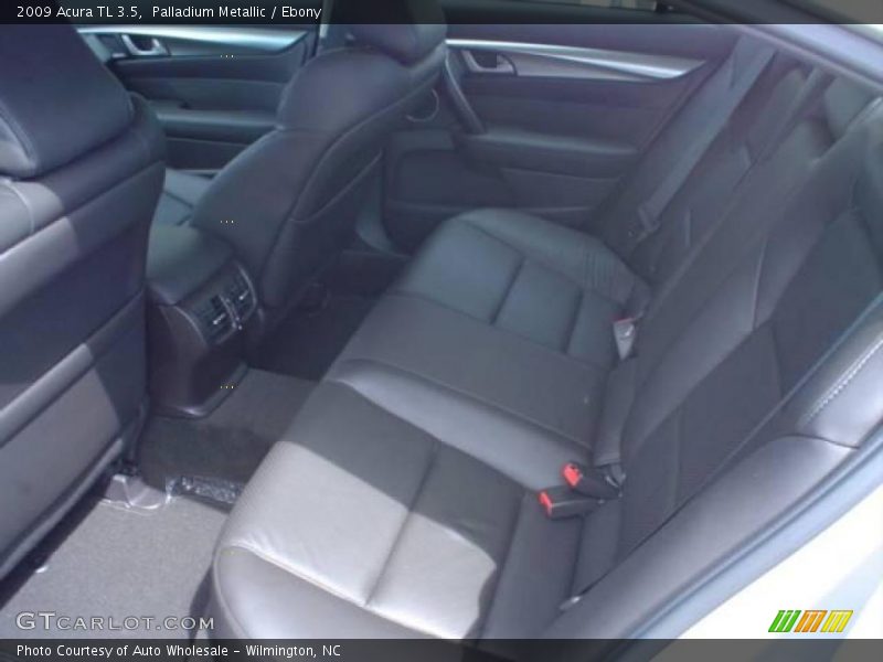 Palladium Metallic / Ebony 2009 Acura TL 3.5