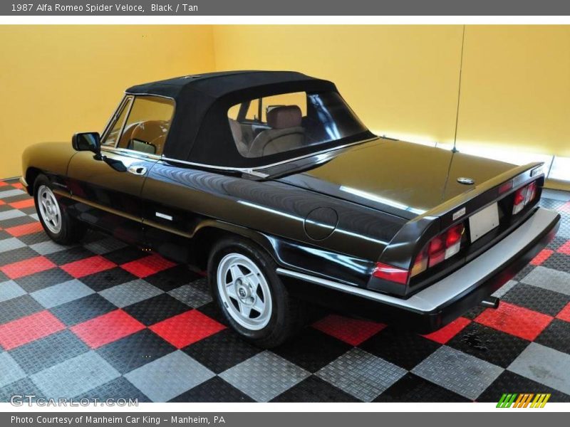  1987 Spider Veloce Black