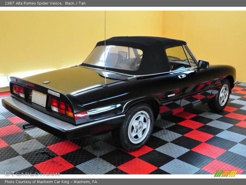  1987 Spider Veloce Black
