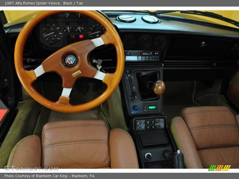  1987 Spider Veloce Tan Interior
