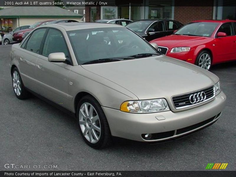 Melange Metallic / Onyx 2001 Audi A4 1.8T quattro Sedan