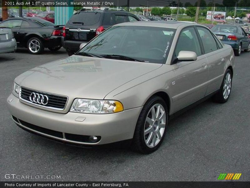 Melange Metallic / Onyx 2001 Audi A4 1.8T quattro Sedan