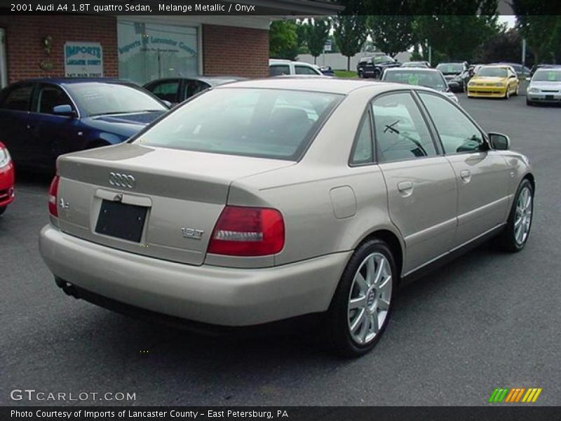 Melange Metallic / Onyx 2001 Audi A4 1.8T quattro Sedan