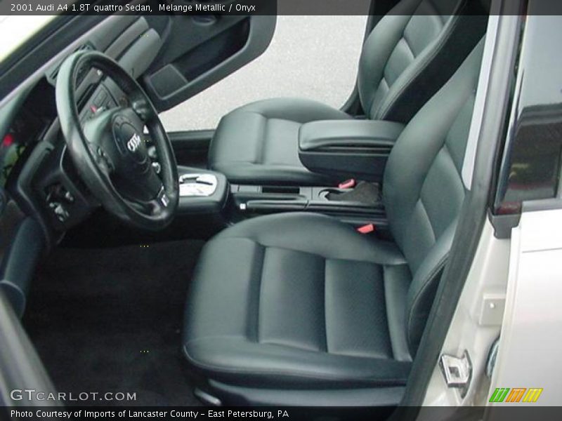 Melange Metallic / Onyx 2001 Audi A4 1.8T quattro Sedan