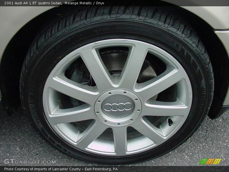 Melange Metallic / Onyx 2001 Audi A4 1.8T quattro Sedan
