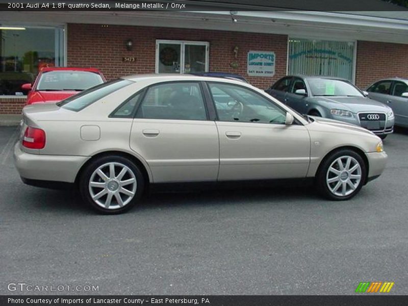 Melange Metallic / Onyx 2001 Audi A4 1.8T quattro Sedan