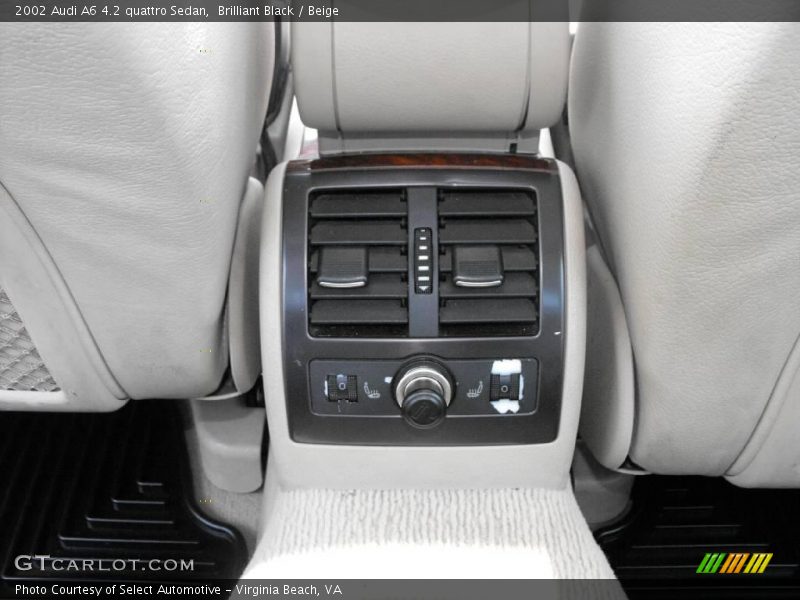 Brilliant Black / Beige 2002 Audi A6 4.2 quattro Sedan