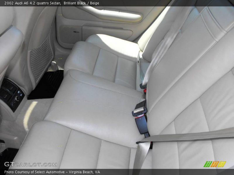Brilliant Black / Beige 2002 Audi A6 4.2 quattro Sedan