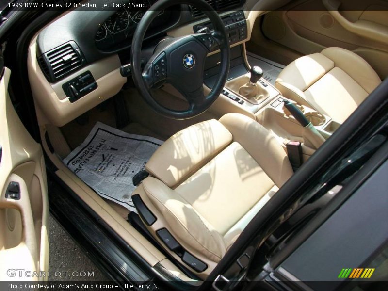 Jet Black / Sand 1999 BMW 3 Series 323i Sedan