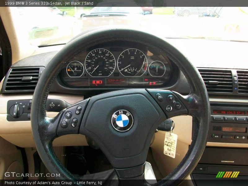 Jet Black / Sand 1999 BMW 3 Series 323i Sedan