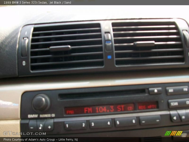 Jet Black / Sand 1999 BMW 3 Series 323i Sedan