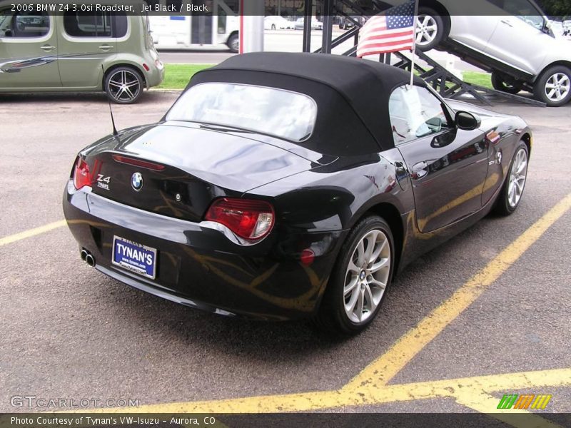 Jet Black / Black 2006 BMW Z4 3.0si Roadster