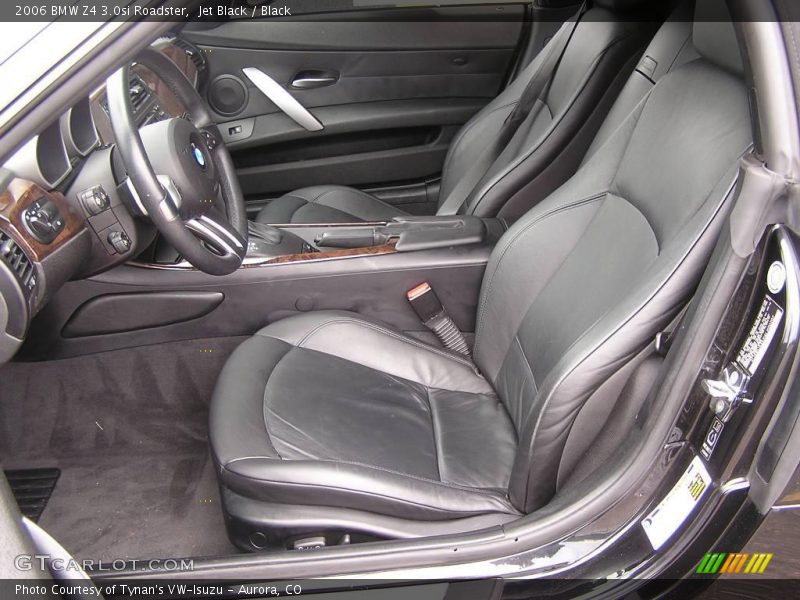 Jet Black / Black 2006 BMW Z4 3.0si Roadster