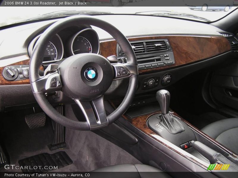 Jet Black / Black 2006 BMW Z4 3.0si Roadster