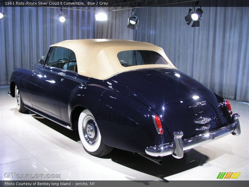 Blue / Grey 1961 Rolls-Royce Silver Cloud II Convertible
