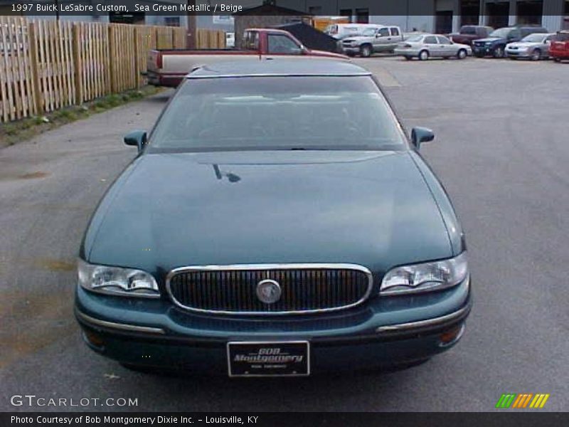 Sea Green Metallic / Beige 1997 Buick LeSabre Custom