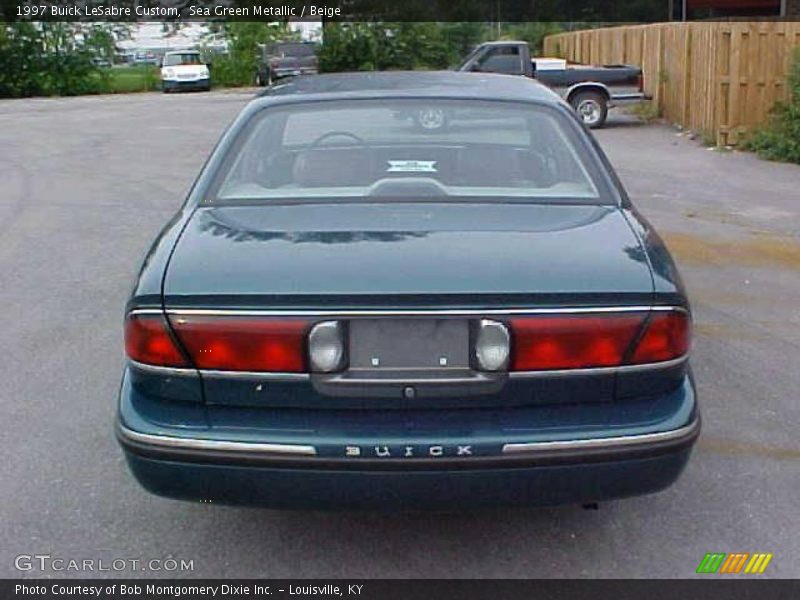 Sea Green Metallic / Beige 1997 Buick LeSabre Custom