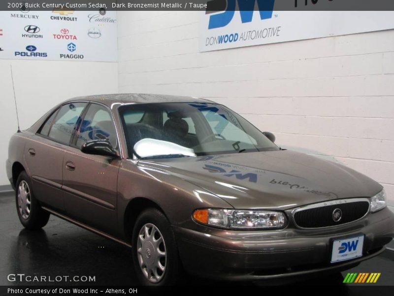 Dark Bronzemist Metallic / Taupe 2005 Buick Century Custom Sedan