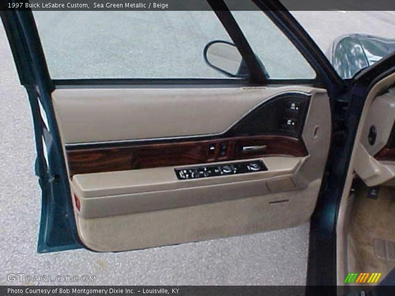 Sea Green Metallic / Beige 1997 Buick LeSabre Custom