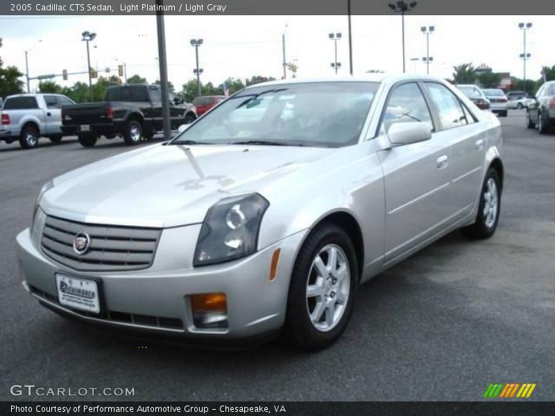 Light Platinum / Light Gray 2005 Cadillac CTS Sedan