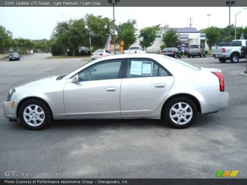 Light Platinum / Light Gray 2005 Cadillac CTS Sedan