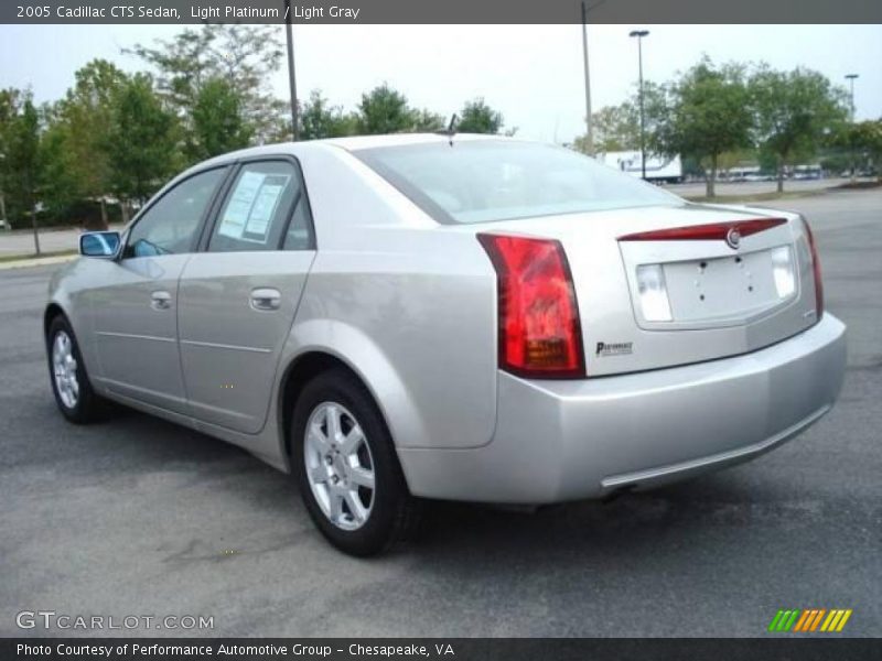 Light Platinum / Light Gray 2005 Cadillac CTS Sedan