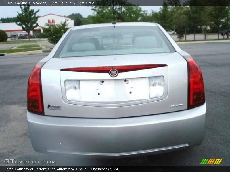 Light Platinum / Light Gray 2005 Cadillac CTS Sedan