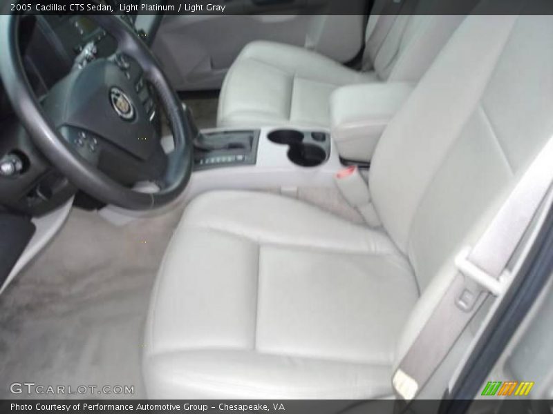 Light Platinum / Light Gray 2005 Cadillac CTS Sedan