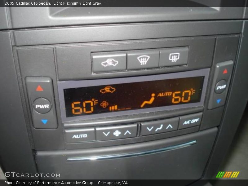 Light Platinum / Light Gray 2005 Cadillac CTS Sedan