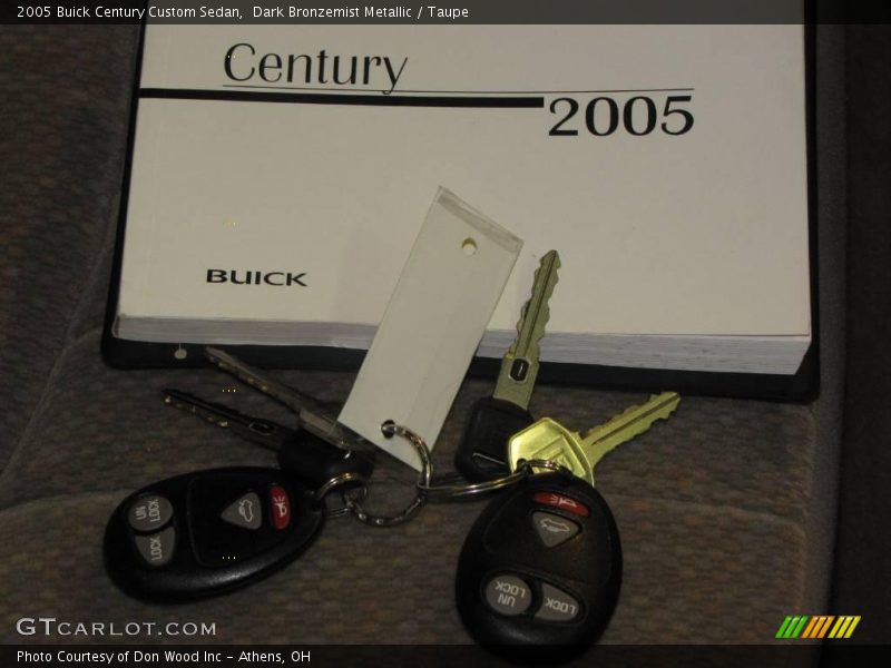 Dark Bronzemist Metallic / Taupe 2005 Buick Century Custom Sedan