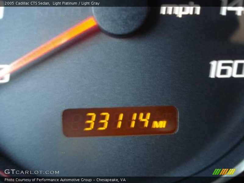 Light Platinum / Light Gray 2005 Cadillac CTS Sedan