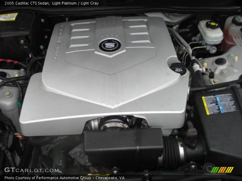 Light Platinum / Light Gray 2005 Cadillac CTS Sedan