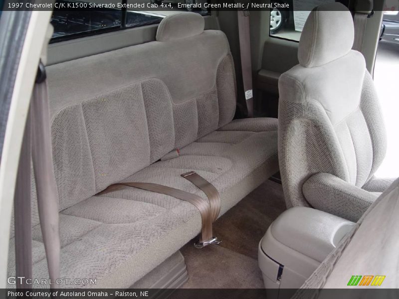 Emerald Green Metallic / Neutral Shale 1997 Chevrolet C/K K1500 Silverado Extended Cab 4x4