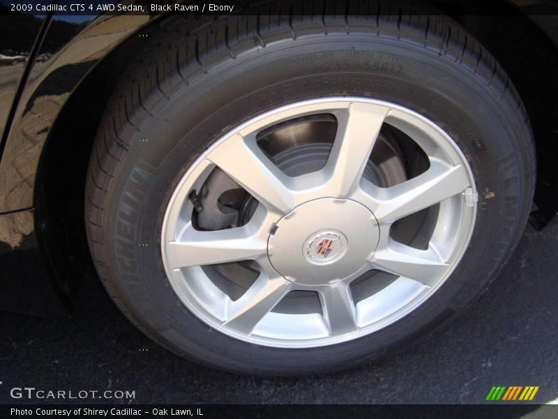 Black Raven / Ebony 2009 Cadillac CTS 4 AWD Sedan