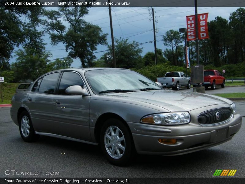 Light Bronzemist Metallic / Medium Gray 2004 Buick LeSabre Custom