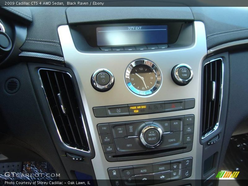 Black Raven / Ebony 2009 Cadillac CTS 4 AWD Sedan