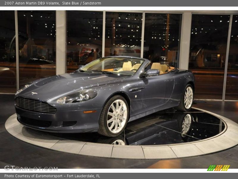 Slate Blue / Sandstorm 2007 Aston Martin DB9 Volante