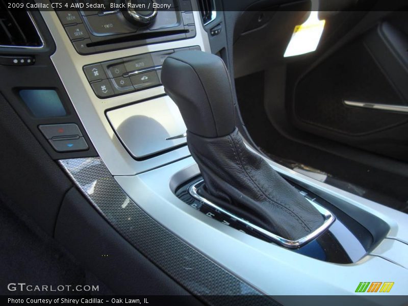 Black Raven / Ebony 2009 Cadillac CTS 4 AWD Sedan