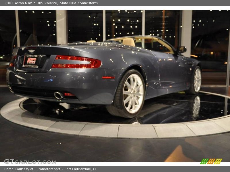 Slate Blue / Sandstorm 2007 Aston Martin DB9 Volante