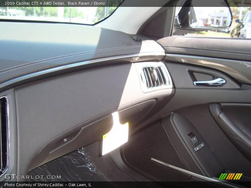 Black Raven / Ebony 2009 Cadillac CTS 4 AWD Sedan