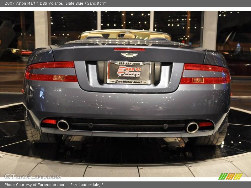 Slate Blue / Sandstorm 2007 Aston Martin DB9 Volante