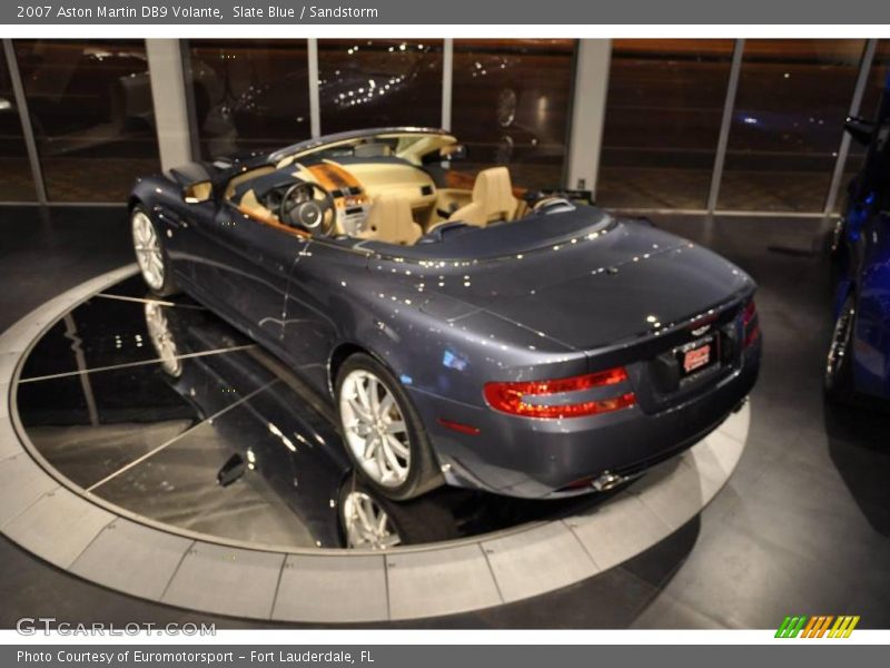 Slate Blue / Sandstorm 2007 Aston Martin DB9 Volante