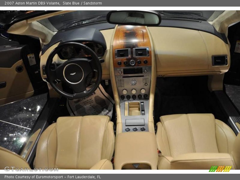 Slate Blue / Sandstorm 2007 Aston Martin DB9 Volante