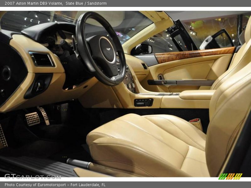 Slate Blue / Sandstorm 2007 Aston Martin DB9 Volante
