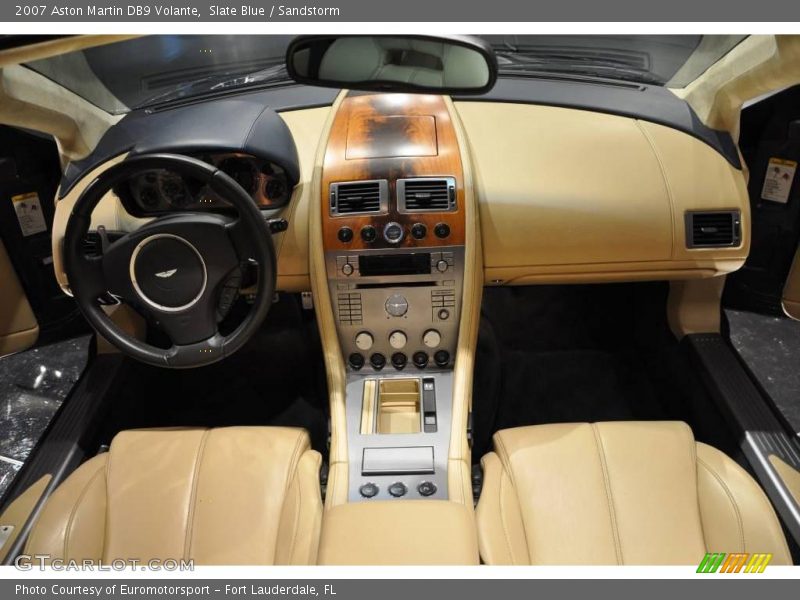 Slate Blue / Sandstorm 2007 Aston Martin DB9 Volante