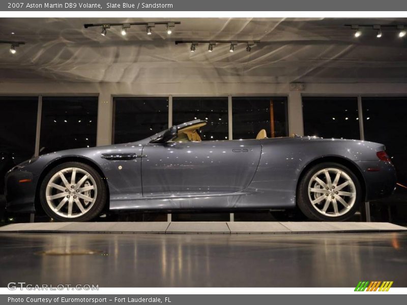 Slate Blue / Sandstorm 2007 Aston Martin DB9 Volante