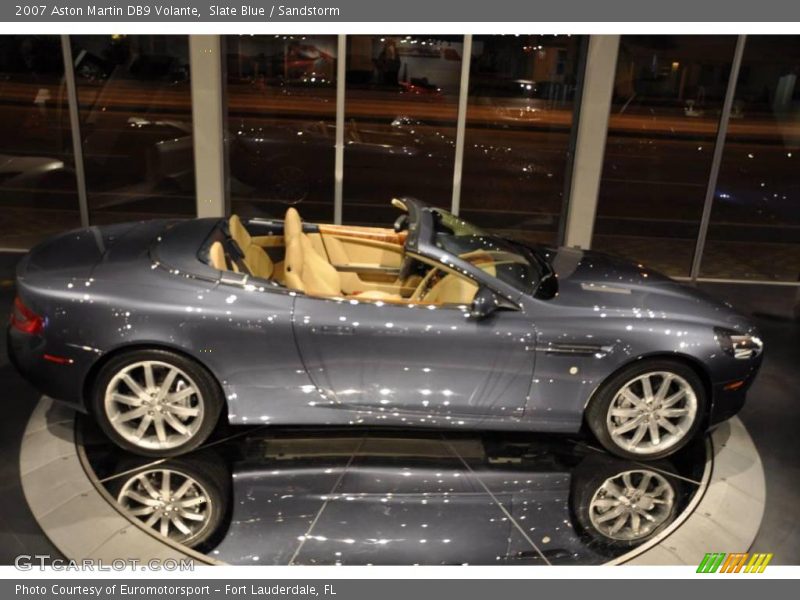Slate Blue / Sandstorm 2007 Aston Martin DB9 Volante