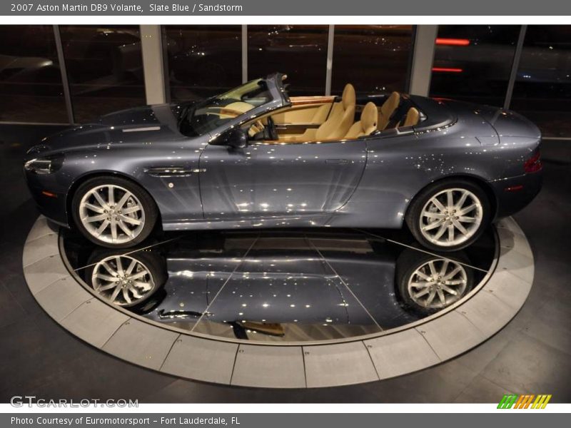 Slate Blue / Sandstorm 2007 Aston Martin DB9 Volante